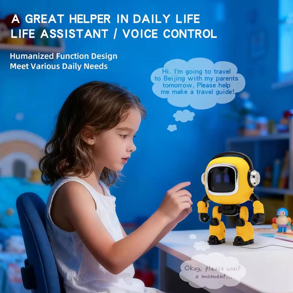 AI Robot Companion Easy Operations Electric Robot For Kids Travel Home Education Remote Control Toy Children - Image 3
