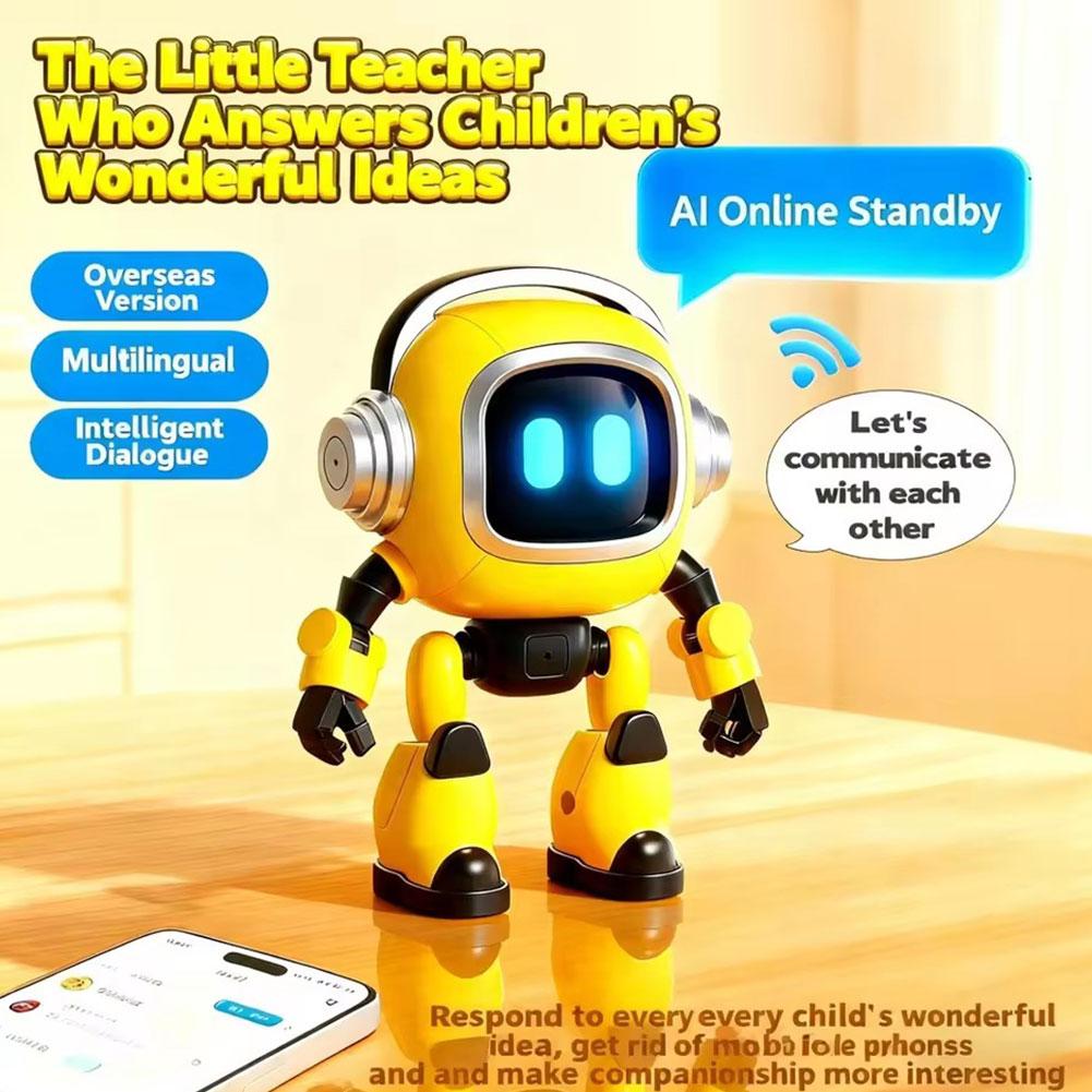 AI Robot Companion Easy Operations Electric Robot For Kids Travel Home Education Remote Control Toy Children - Image 4