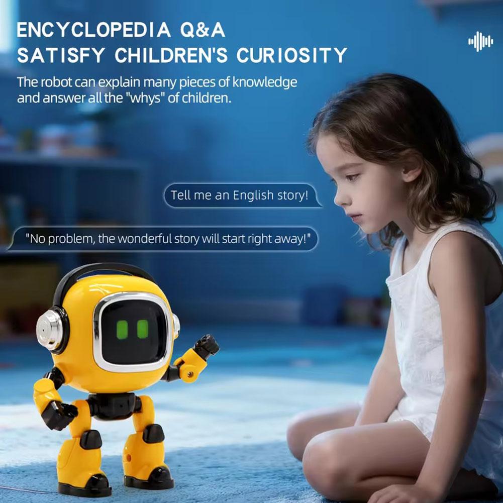 AI Robot Companion Easy Operations Electric Robot For Kids Travel Home Education Remote Control Toy Children - Image 6
