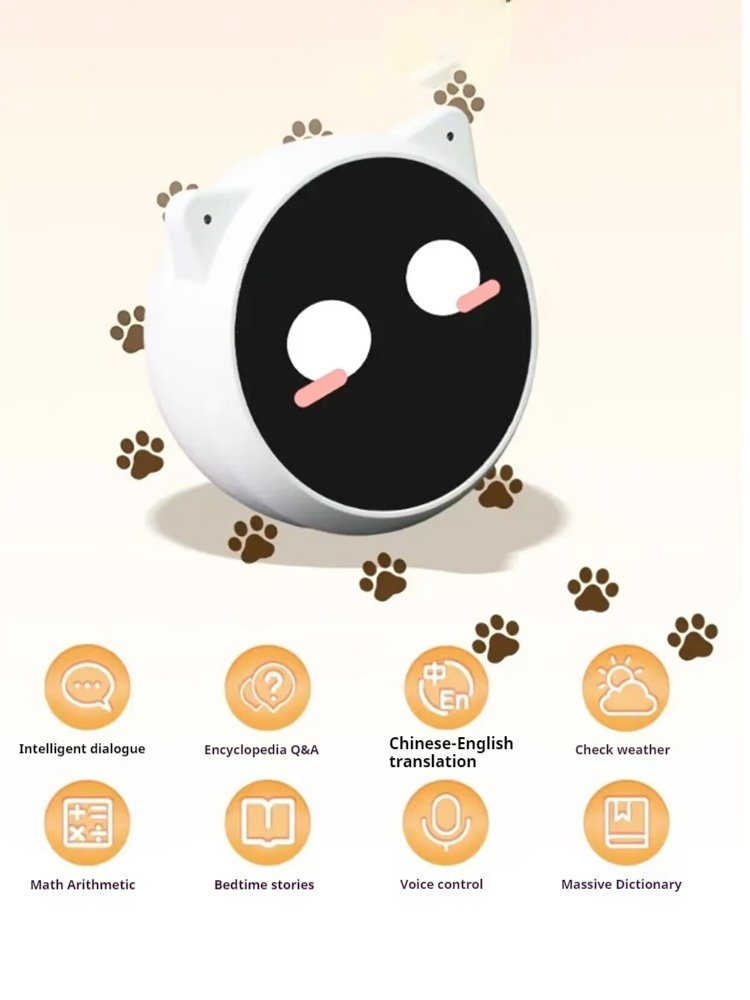 AI Robot Multimodal Intelligent Agent Chat Companion Portable For Daily Home Use Speech Recognition Daily Companionship Gift Toy - Image 5