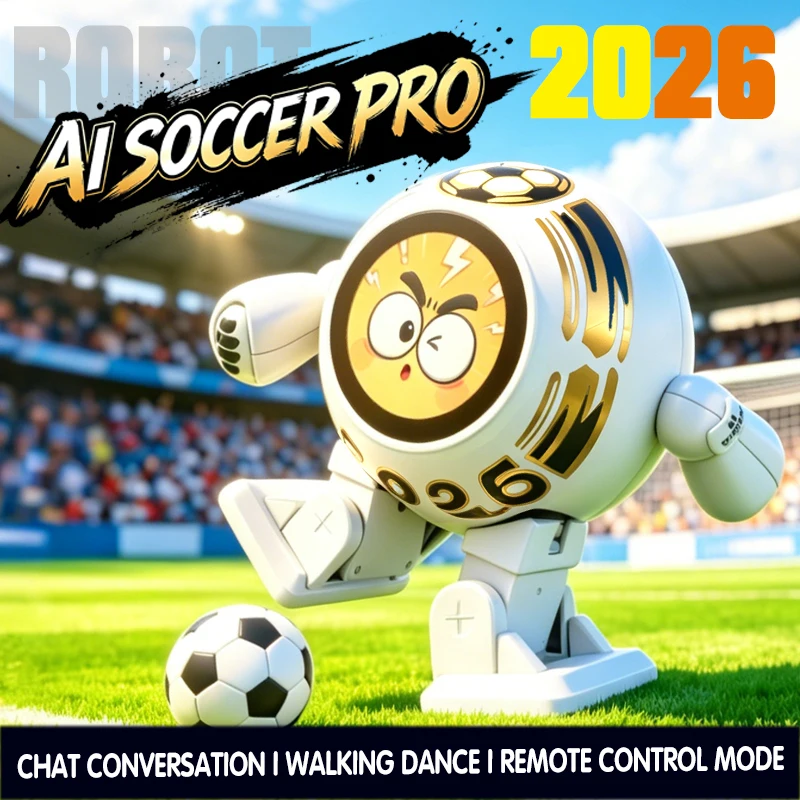 AI SOCCER PRO smart robot Chat conversation dance Action control USB charging AI robot Custom role A variety of AI big models