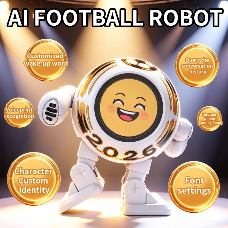AI SOCCER PRO smart robot Chat conversation dance Action control USB charging AI robot Custom role A variety of AI big models - Image 5