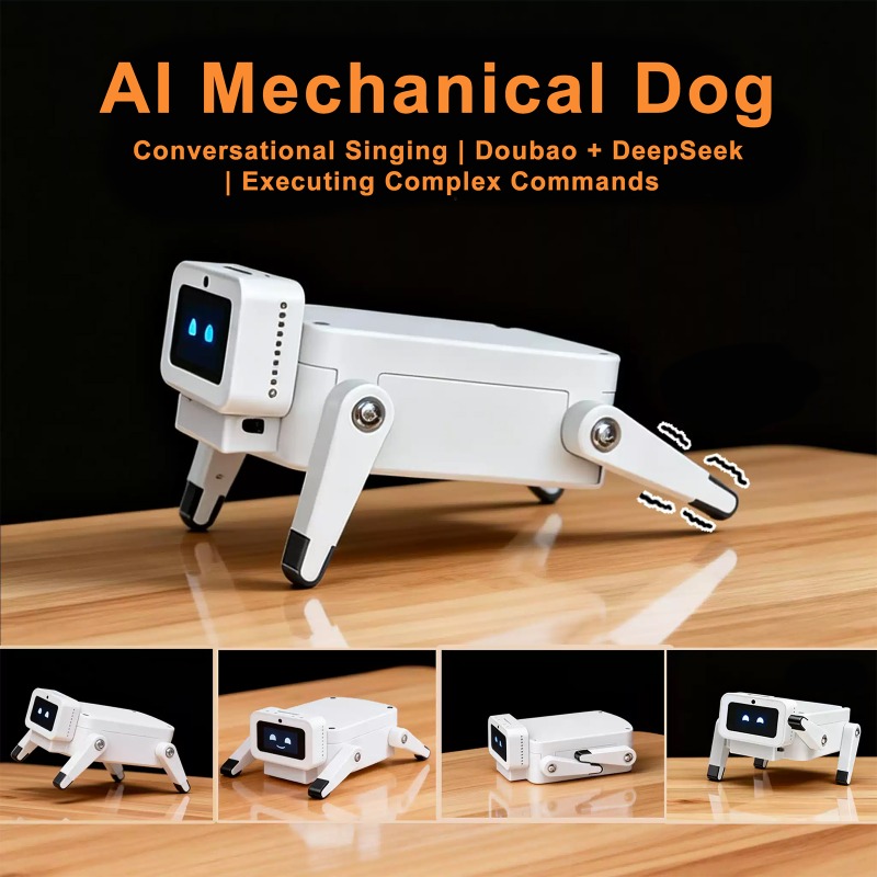 AI Voice Chat Robot ESP32-Hi Mechanical Dog Development Board Supports for Deepseek Xiaozhi Smart Robot Dog 0.96in Color Screen - Image 6