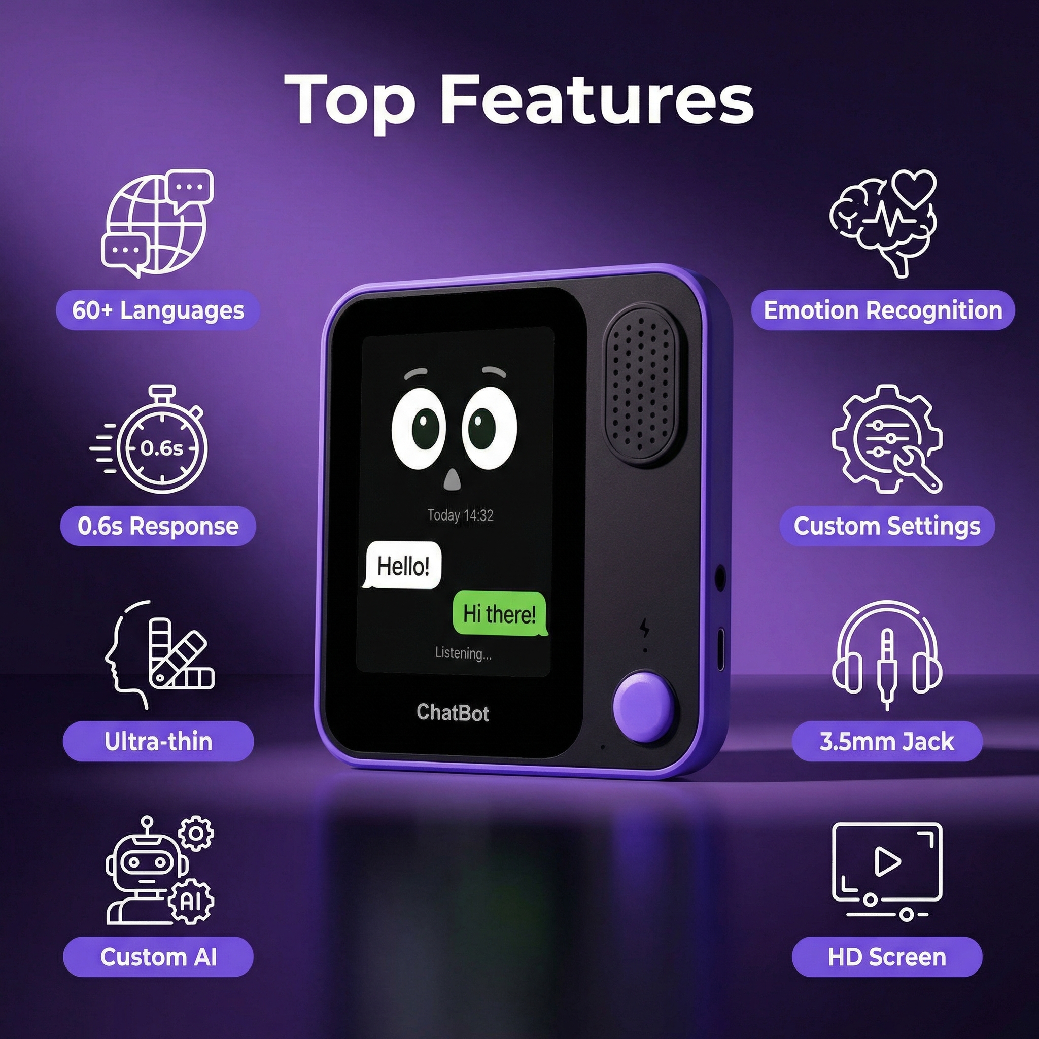 AI Voice Robot with Multilingual Support & Emotion Recognition