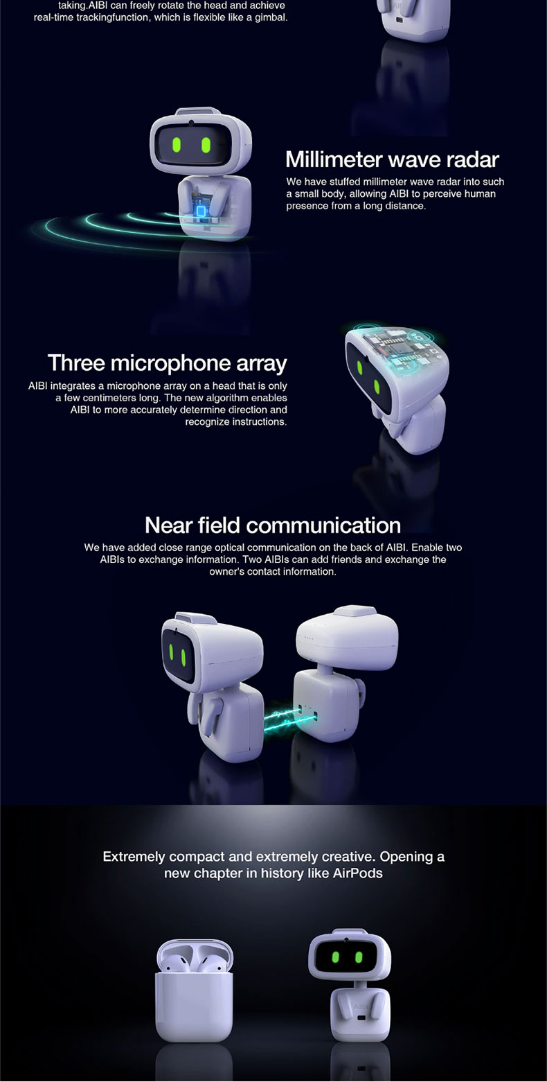 AIBI Pocket Robot Intelligent Voice Dialogue Chattgpt Toy Robot Christmas Gift - Image 4