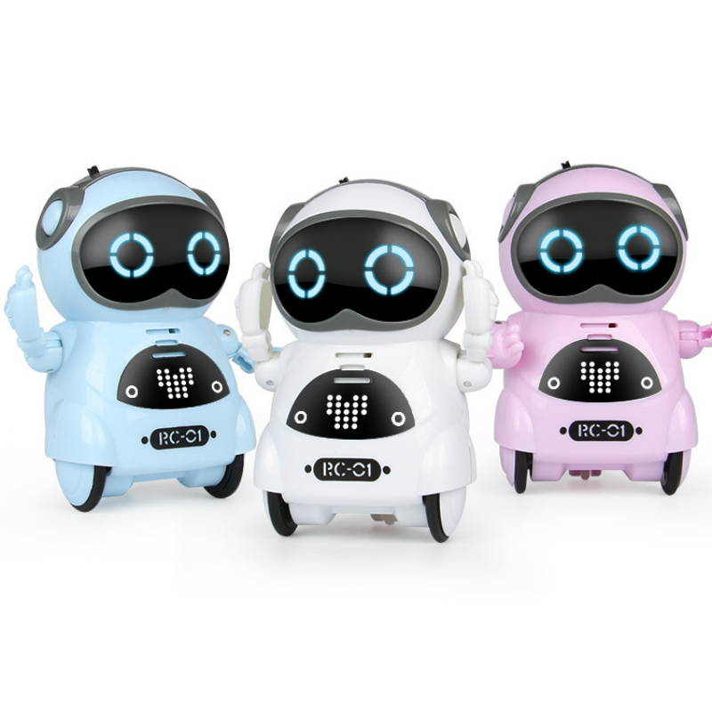 Children's Robot Can Talk Interactive Dialogue Voice Recognition Recording Singing and Dancing Storytelling Mini Smart Robot Toy - Image 5