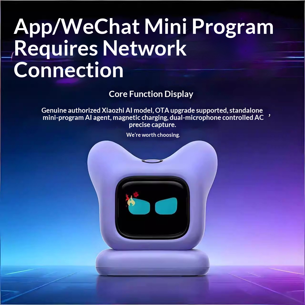 Daydream Talk Xiao Zhi Ai Smart Robot Companion Robot Intelligent Dialogue Emotional Companionship Wireless Intelligence Gifts - Image 3