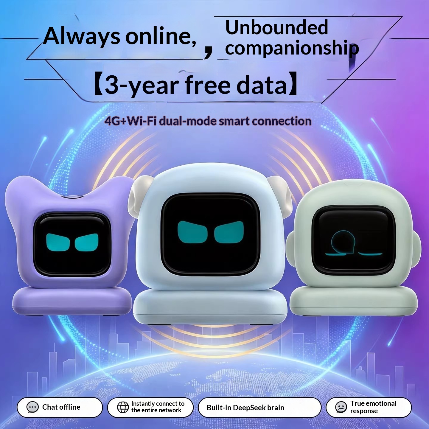 Daydream Talk Xiao Zhi Ai Smart Robot Companion Robot Intelligent Dialogue Emotional Companionship Wireless Intelligence Gifts - Image 4