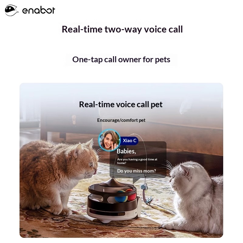 Enabot ROLA PetPal Smart Robot Pet Companion