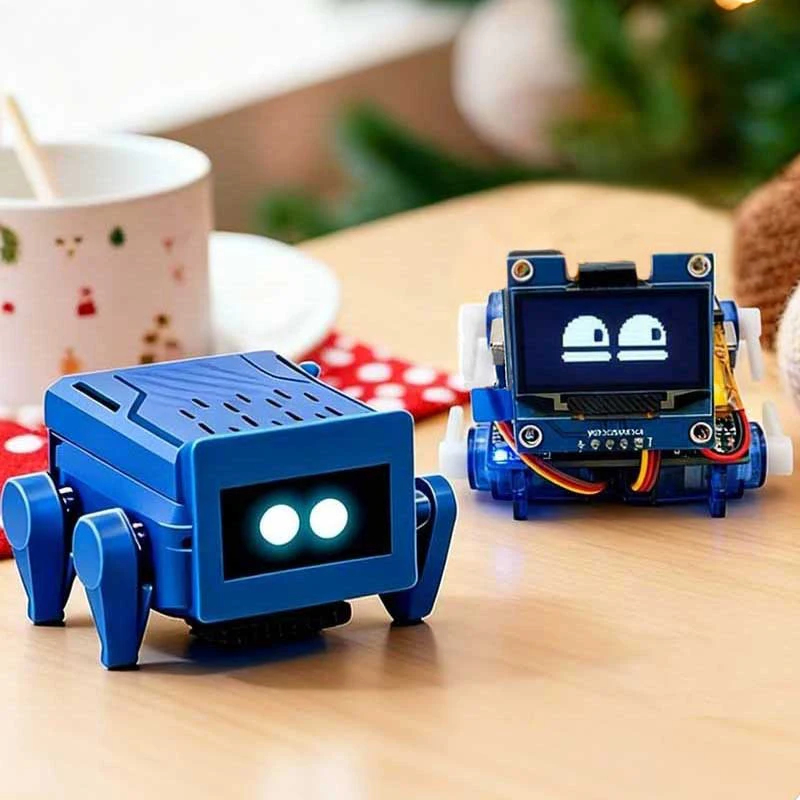 ESP32-S3 AI Voice Dialogue Robot Dog Development Board Deepseek AI-Powered Educational Toy Tabletop Pet