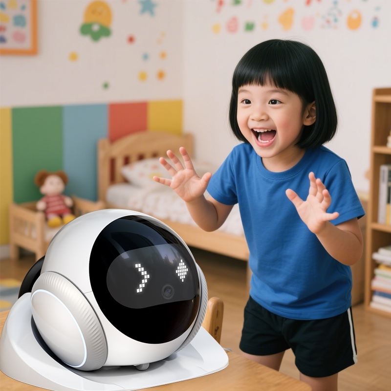 Famue Magic S1 Smart Home Camera Robot Elderly Kid Pet Monitor Two-Way Audio Auto Recharge Tuya App Remote Control UP To 512G - Image 5