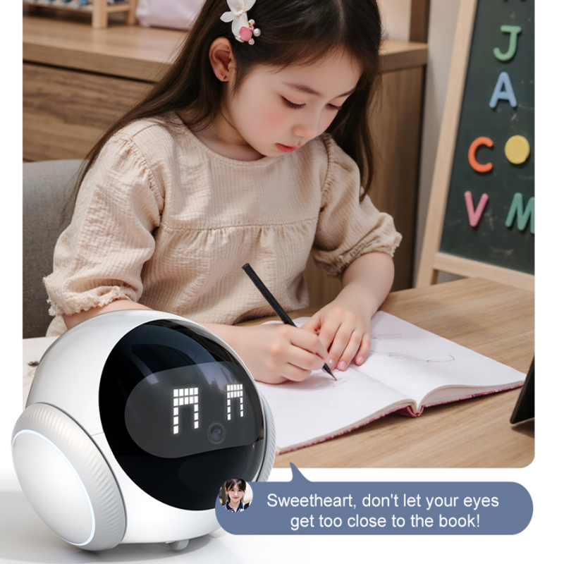 Famue Magic S1 Smart Home Camera Robot Elderly Kid Pet Monitor Two-Way Audio Auto Recharge Tuya App Remote Control UP To 512G - Image 6