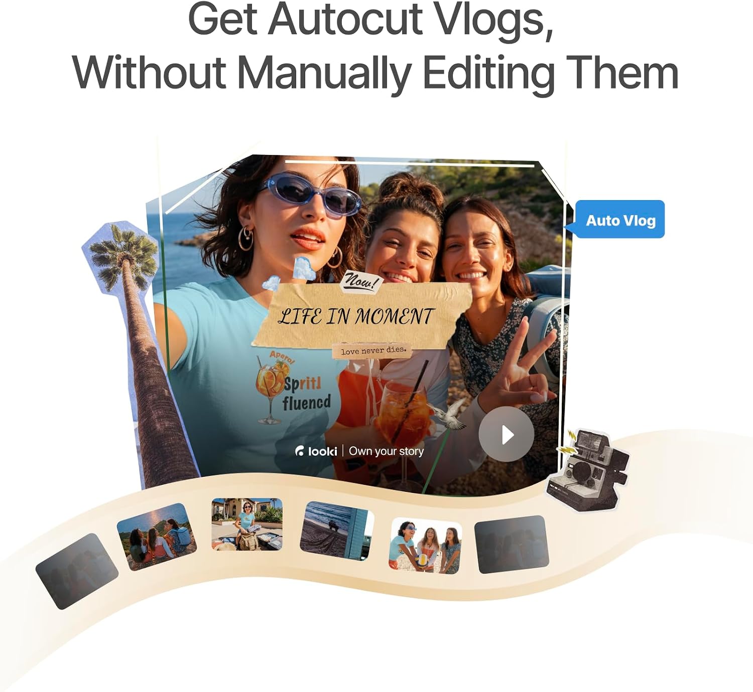 Looki L1 AI Life Assistant Automatically Generates Vlogs Multimodal AI Life Assistant Life Insights