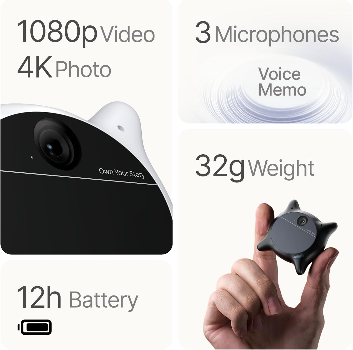 Looki L1 AI Life Assistant Automatically Generates Vlogs Multimodal AI Life Assistant Life Insights - Image 3
