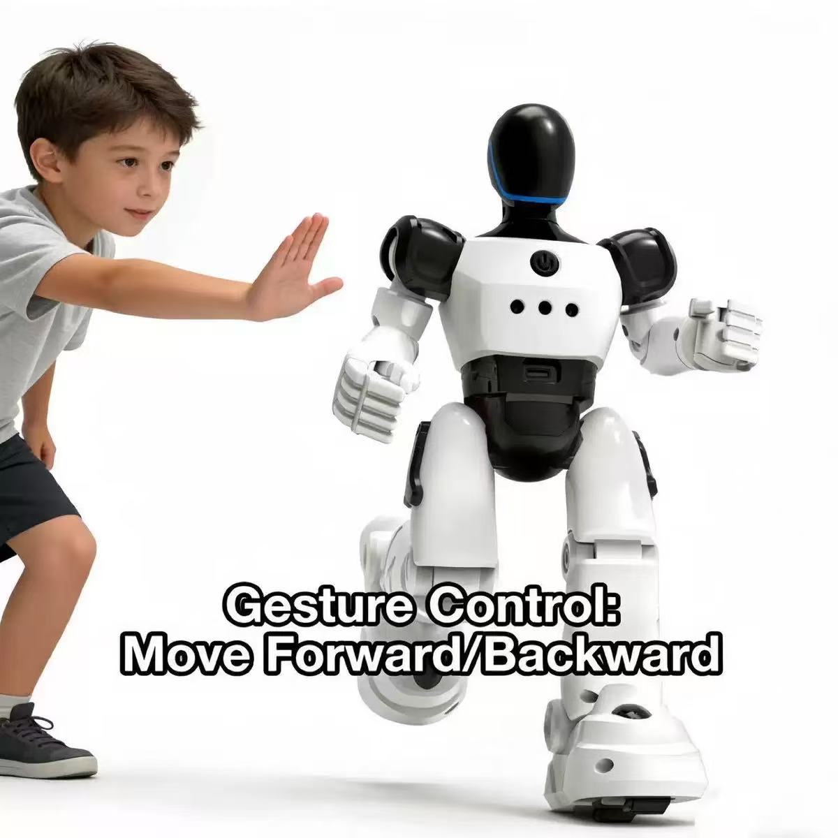Programming AI Robot Children Electric Smart Robot Interstellar Scout K1 Programming Voice Dialog Desktop Robots English Version - Image 3