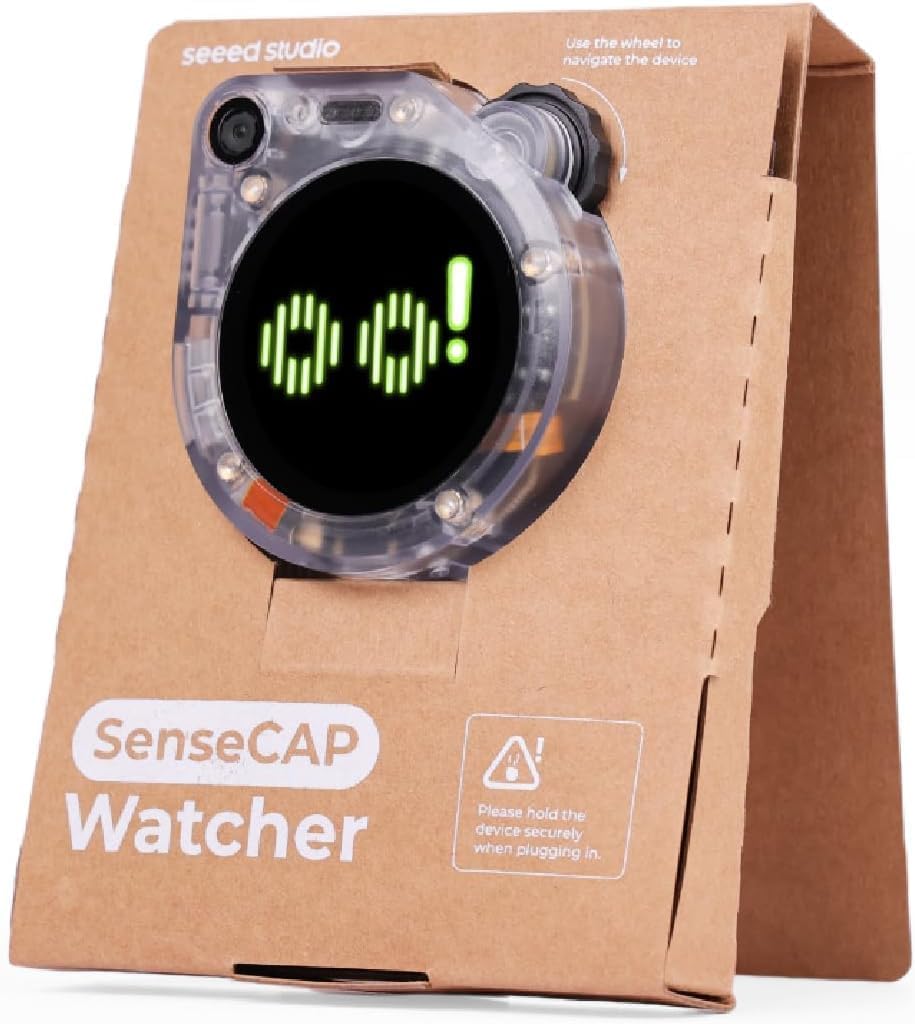 Sense CAP Watcher AI Emo Chatbot with Voice Control