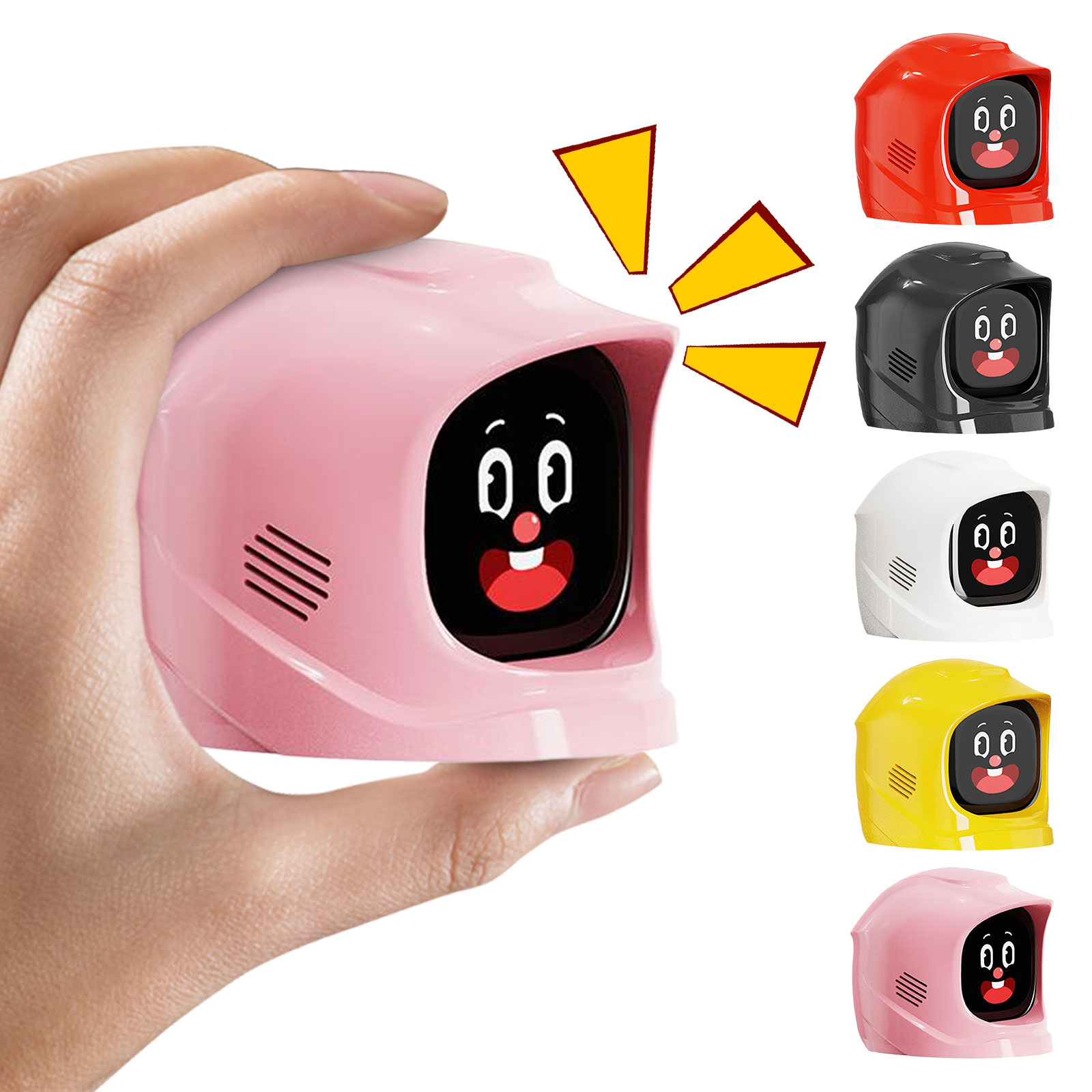 Smart Voice-Activated Robot with Animated Expressions Cute AI Companion Decorations Type-C Charging New Year/Birthday Gift