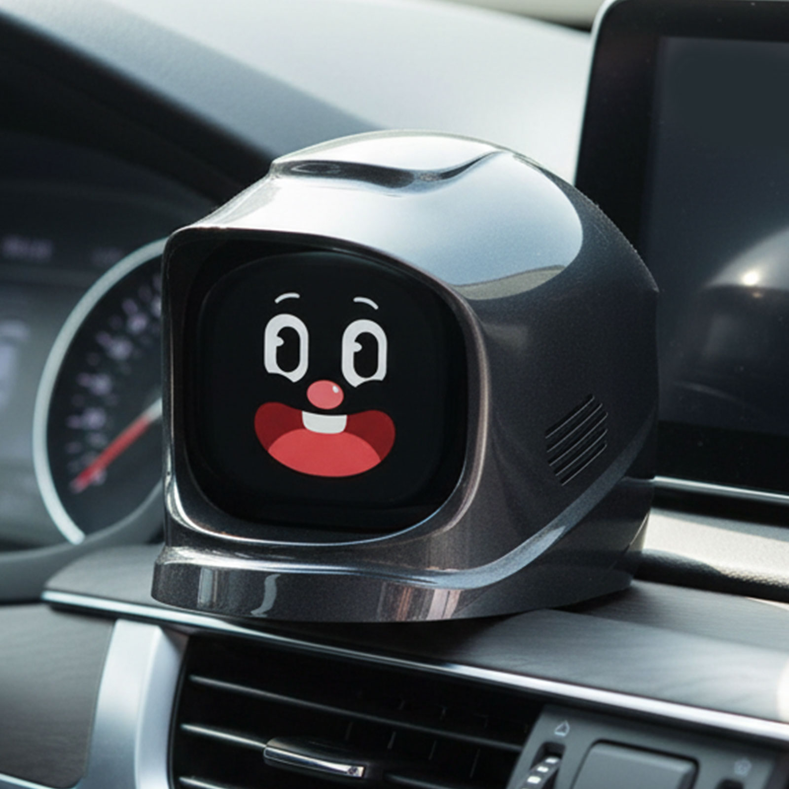 Smart Voice-Activated Robot with Animated Expressions Cute AI Companion Decorations Type-C Charging New Year/Birthday Gift