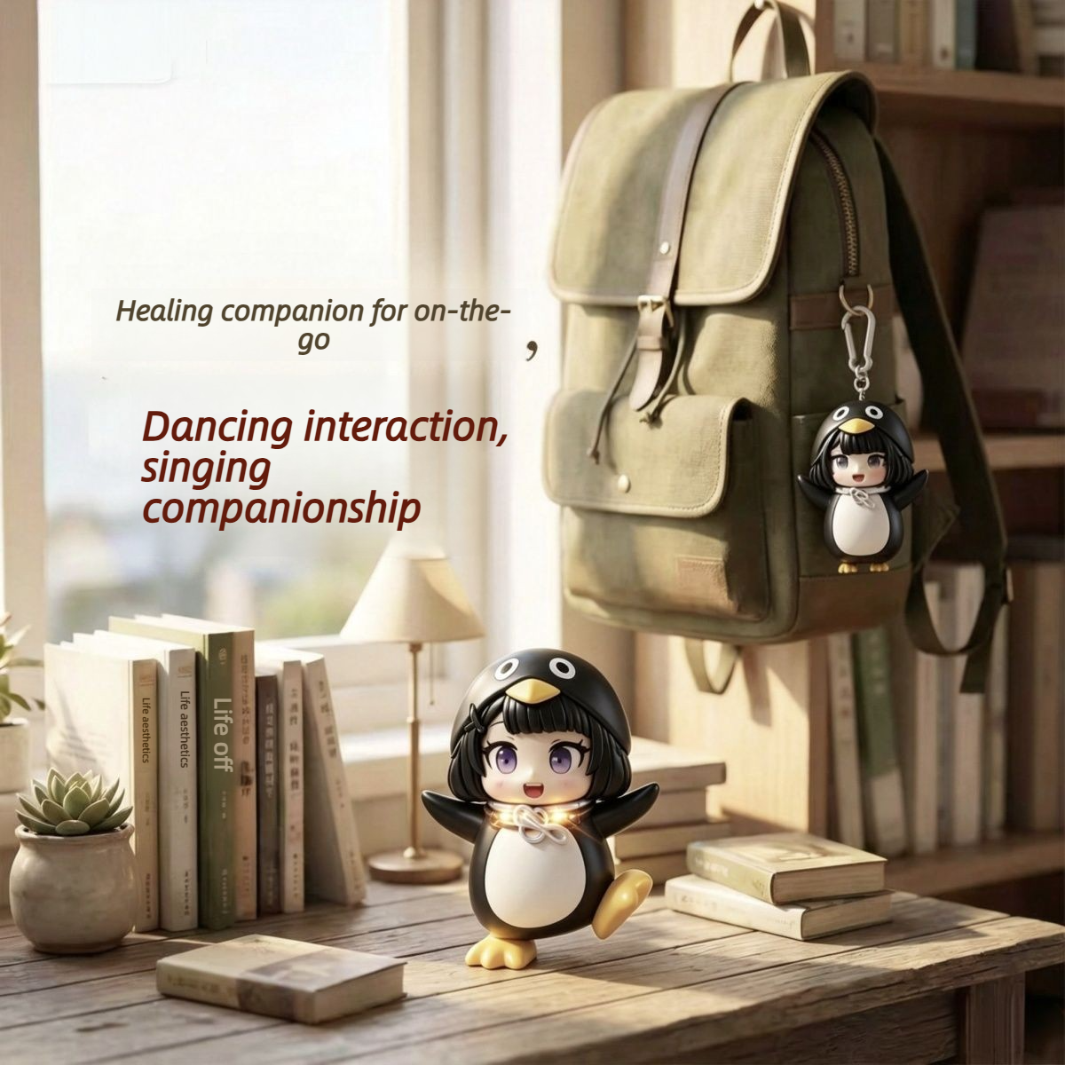 Talking, Dancing, Cooing, Quacking, Little Penguin Toy, Learning To Speak, Glowing, Intelligent Voice Decompression Toy, Charging - Image 4