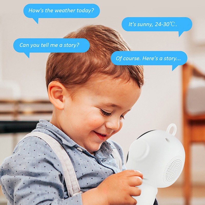 Tuya Intelligent AI Interactive Chatting Companion Robot for Kids Speech Interactive Telling Stories WiFi Early Education Toys