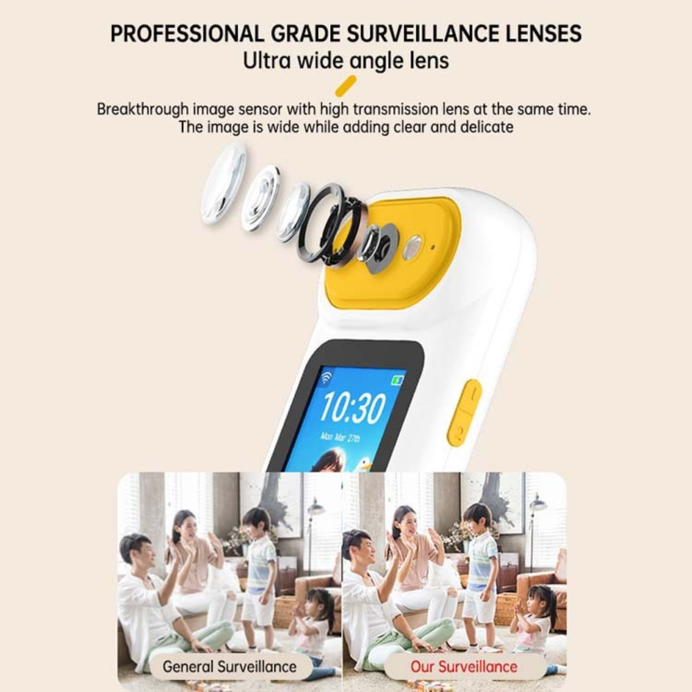 2.8 Inch Screen Wifi Security Camera 360 PTZ 2-Way Video Baby Monitor Night Vision AI Detection Alarm Telecamera Home Webcam - Image 4