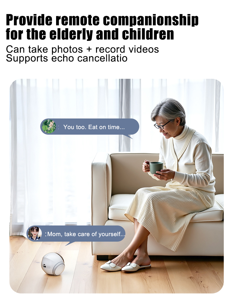 2025Famue Automatic Charging Robot Camera HD 5G WIFI IP Camera Pet Mobile Tracking Night Vision CCTV Remote View TUYA APP Camera - Image 4