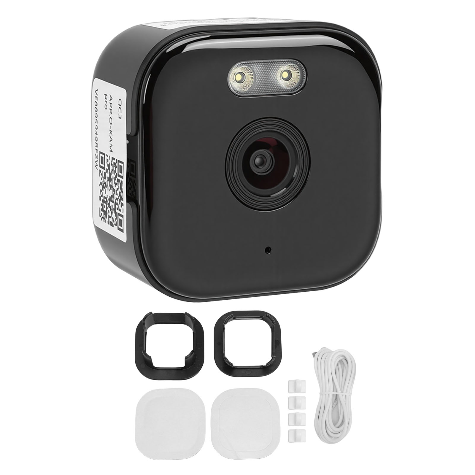2K Window Camera AI Full Color Anti Glare Indoor Security Camera with 2.4G 5G WiFi PIR Motion Detection for Home Surveillance