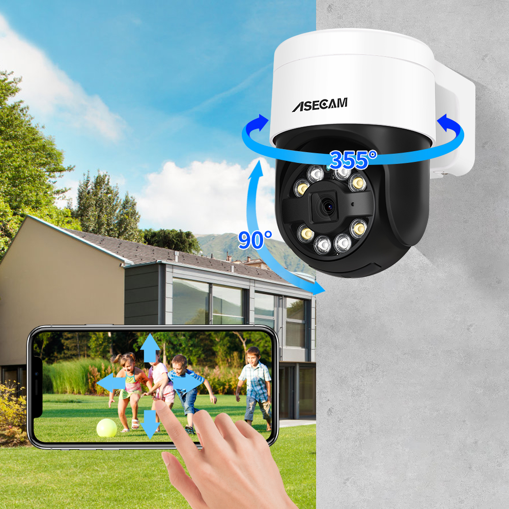 8MP 4K PTZ IP Camera Face Detection Audio POE Outdoor H.265 Onvif CCTV RTSP Color Night Vision AI Street Security Camera Xm eye - Image 3