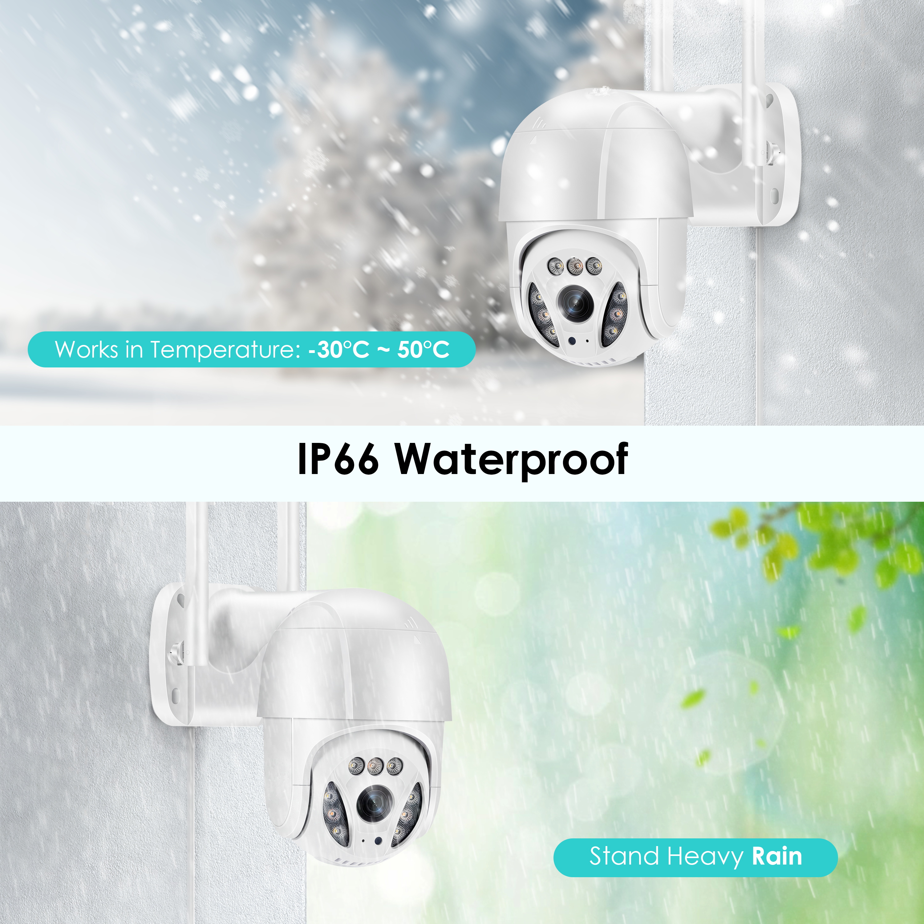 BESDER 4K 8MP 5MP Ultra HD PTZ WiFi IP Camera AI Human Detection 1080P UHD Audio IP Camera Auto Tracking P2P Video Surveillance - Image 6