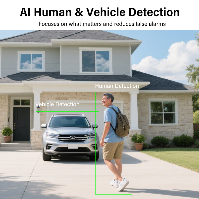 Dahua 4MP WiFi Video Intercom AI Human & Vehicle Detection Doorbell Abnormal Sound Alarm 2K Night Vision Door Camera Wifi 6 DB41AB - Image 4