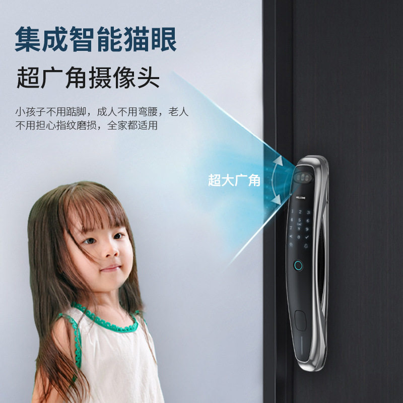 Graffiti Automatic Smart Whole House Smart Home Appliance Linkage Password AI Recognition Household Electronic Lock 3D Facial Recognition - Image 4