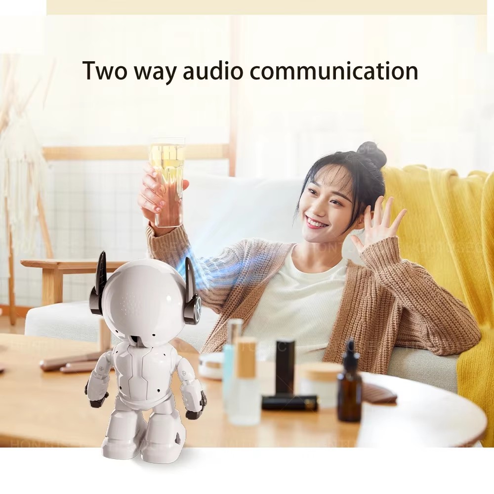 Hi Easy APP Robot Camera Wifi 5MP Indoor Home Security Camera Night Vision Two Way Audio Auto Tracking Indoor Baby Monitor - Image 5