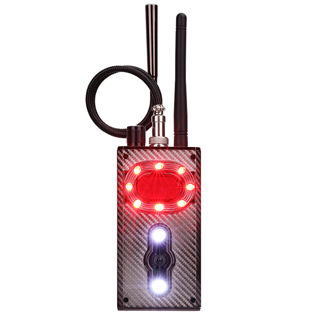 Multi-function AI Anti-Spy Detector Camera GSM Audio/Vibrate Bug Finder GPS Signal RF Tracker Auto Night Vision Cam Detect Alarm
