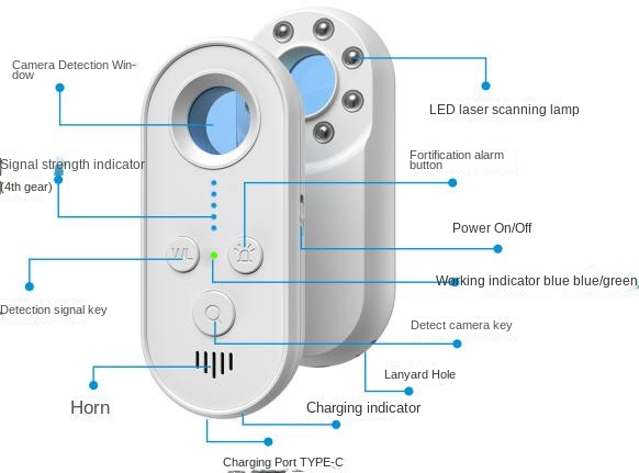 PX1 AI Intelligent New Camera with Security Alarm Wireless Detector Anti Defense Tracking Anti Positioning Anti Wolf - Image 6