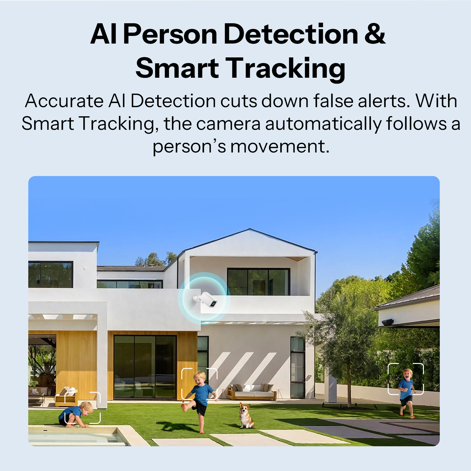 SONOFF CAM-B1P 2K HD Outdoor Smart Security Camera AI Human Detection IP65 Weather proof Smart Tracking Full-Color Night Vision - Image 4