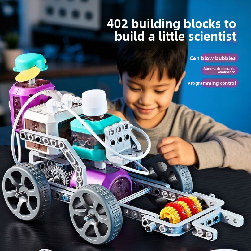 Cross border Science and Education Building Blocks Circuit Physics Laboratory Set AI Language Learning Programming Puzzle Assemble - Image 3
