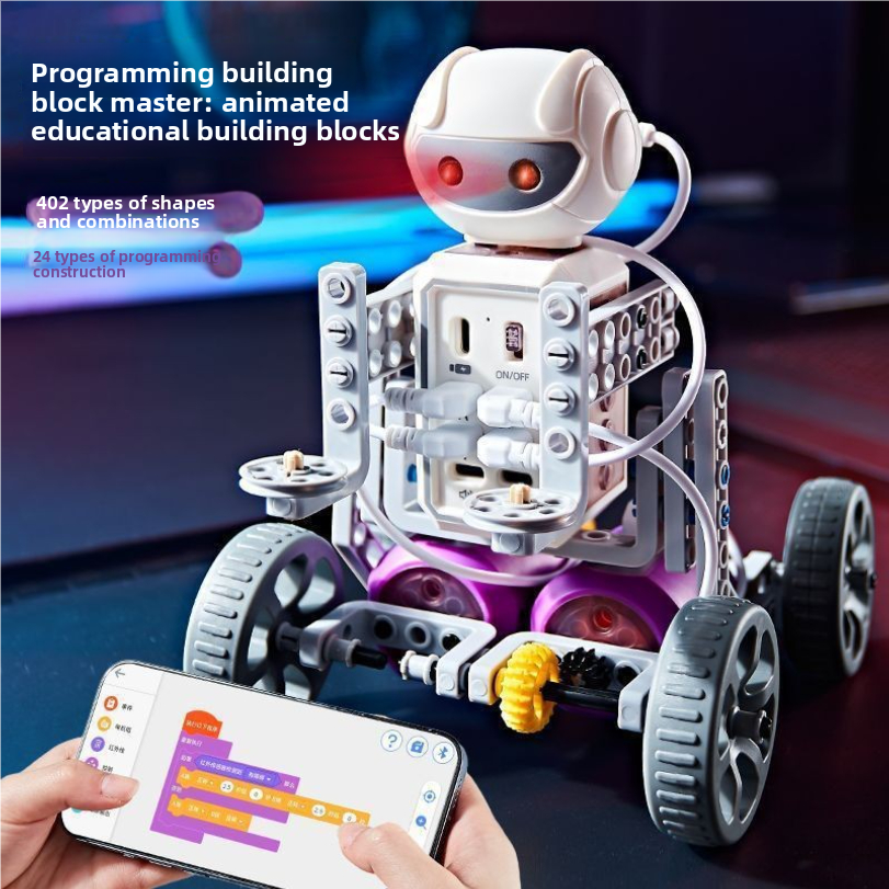 Cross border Science and Education Building Blocks Circuit Physics Laboratory Set AI Language Learning Programming Puzzle Assemble - Image 4