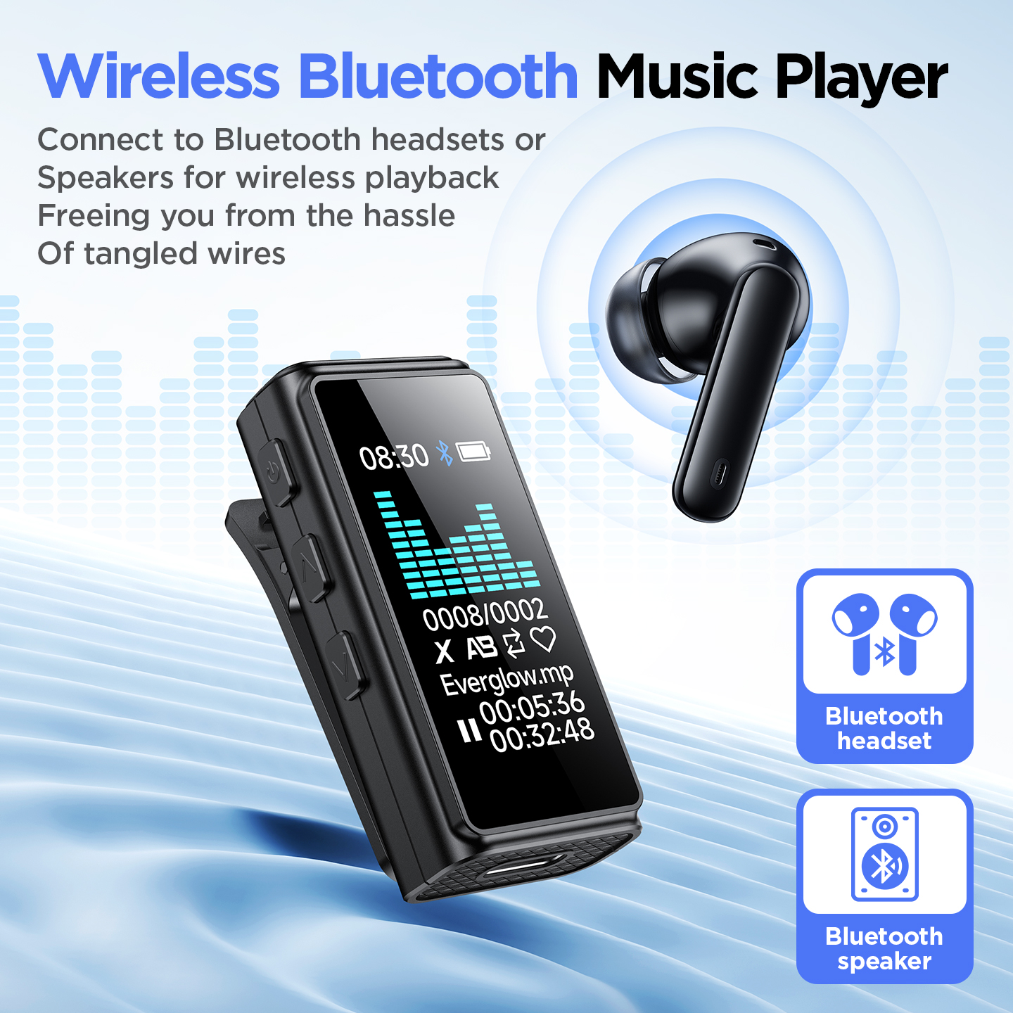 Mini Portable Voice Recorder with Clip Screen, AI Speech to Text, USB Flash Drive Design - for Meetings/Lectures/Interviews, Students - Image 4