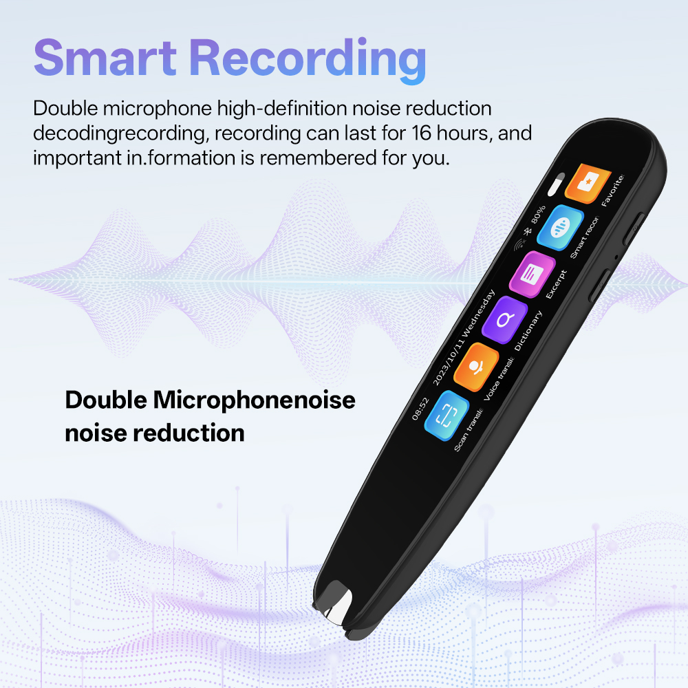 MSAI S6-AI Free AI Scan Translator Pen 12 Languages Scan to Text 134 Online Voice Translation Vocabulary Library for Student - Image 4