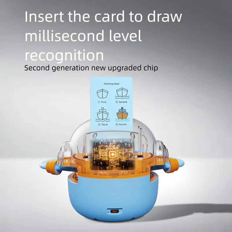 New AI Smart Educational Drawing Robot for Kids Intelligent Automatic Painting Machine Creative Learning Gift Magic Teaching - Image 4