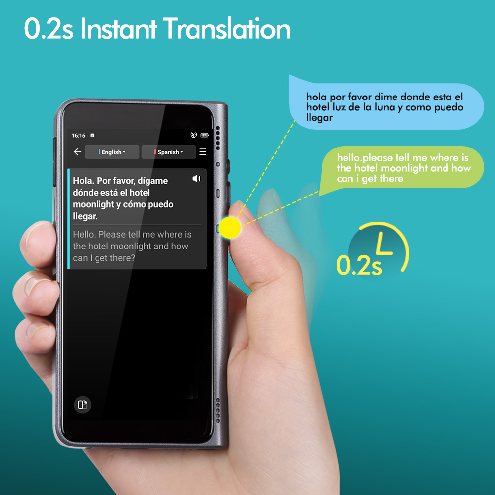 Timekettle Fluentalk T1 Portable Language AI Translator Photo/Offline/Online Smart Realtime Translation For Foreign Travel Study - Image 6