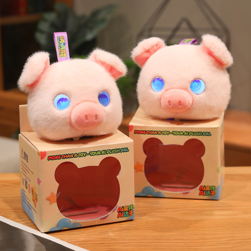 100% Genuine Ai Intelligent Piggy Robot Dialogue Toy Wifi Interaction Emotional Companionship Daily Encyclopedia Tell Story Gifts - Image 3