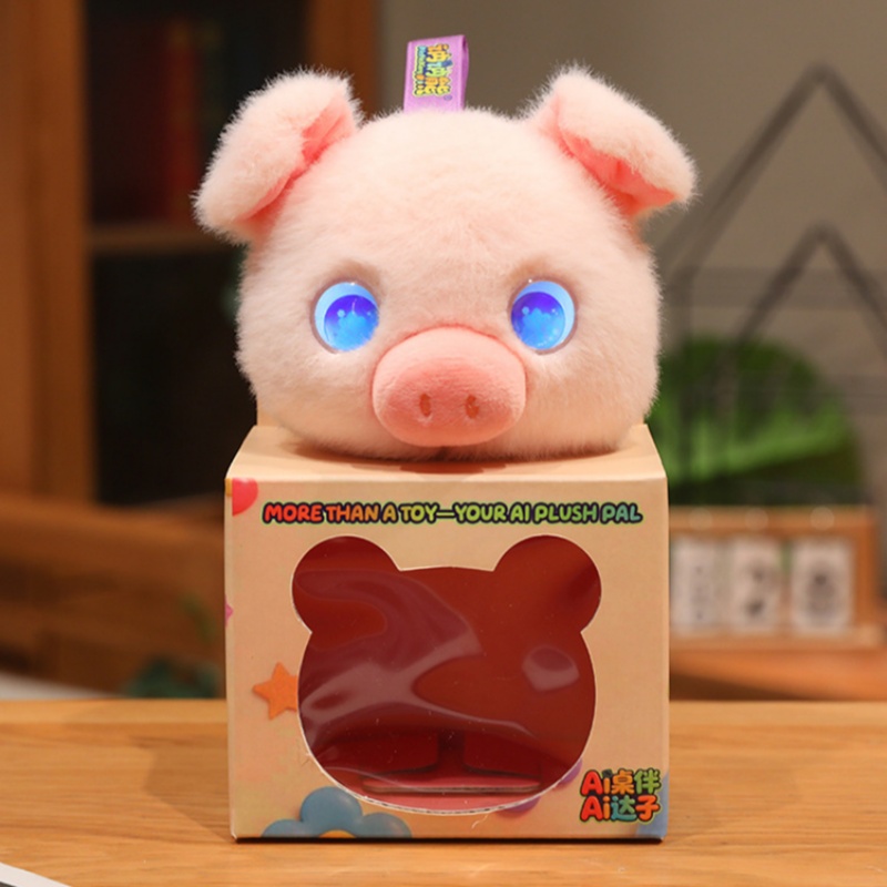 100% Genuine Ai Intelligent Piggy Robot Dialogue Toy Wifi Interaction Emotional Companionship Daily Encyclopedia Tell Story Gifts - Image 4