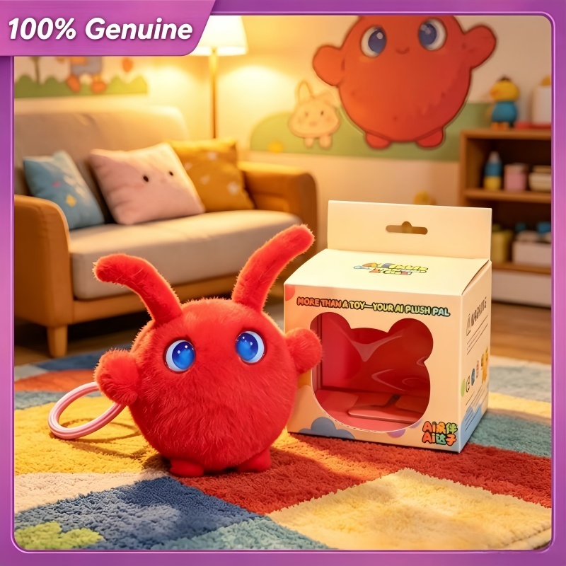 100% Genuine Cross-Border Ai Crayfish Intelligent Toy Voice Dialogue Emotional Chat Companion Electronic Pet Pendant Smart Toy