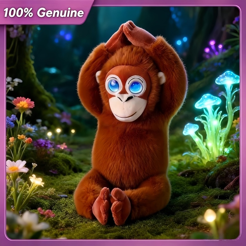 100% Genuine Cross-Border Ai Orangutan Intelligent Toy Voice Dialogue Emotional Chat Companion Electronic Electric Smart Toy