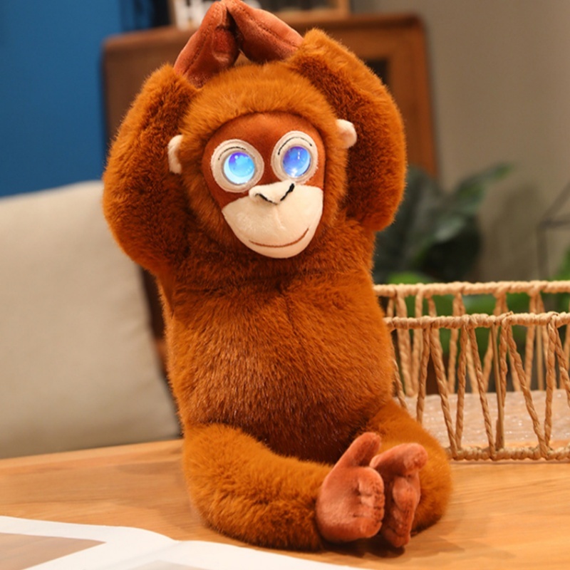 100% Genuine Cross-Border Ai Orangutan Intelligent Toy Voice Dialogue Emotional Chat Companion Electronic Electric Smart Toy - Image 3