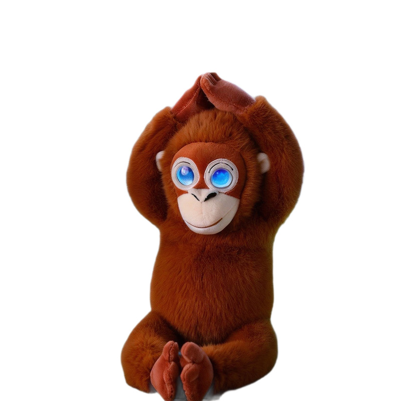 100% Genuine Cross-Border Ai Orangutan Intelligent Toy Voice Dialogue Emotional Chat Companion Electronic Electric Smart Toy - Image 6