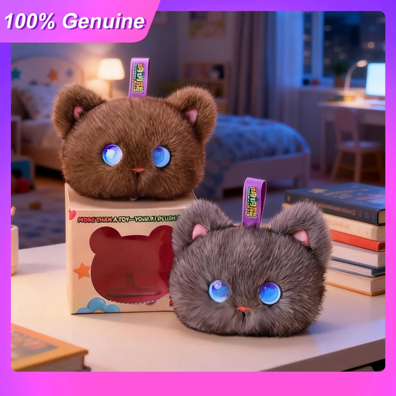 2026 Genuine Ai Intelligent Cat Robot Dialogue Toy Wifi Interaction Emotional Companionship Daily Encyclopedia Tell Story Gifts