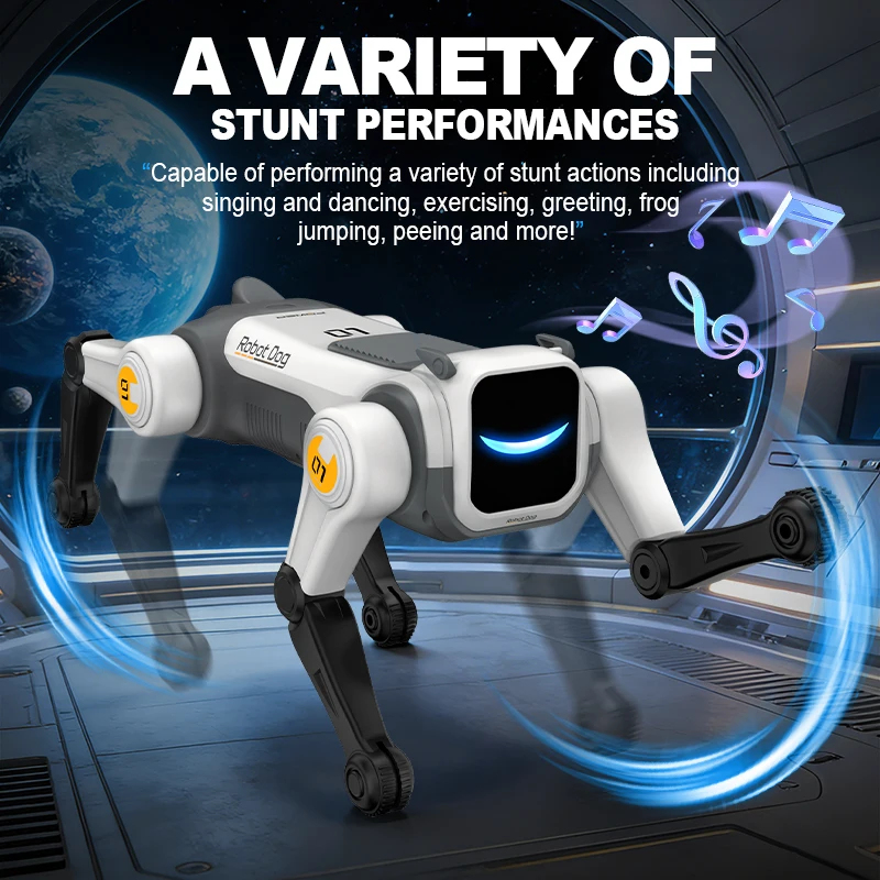 2026 Hot-Selling Intelligent AI Remote Control Robot Dog Voice Command Programmable Song And Dance Electronic Stunt Bionic Accom - Image 6