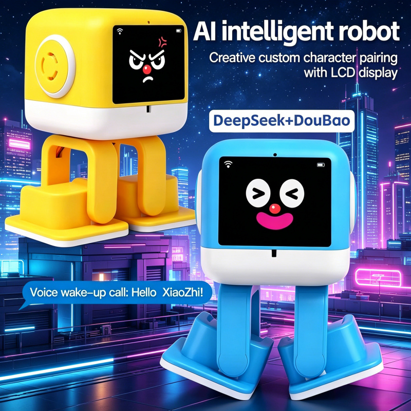 2026 new Ai intelligent robot toy touch interactive chat Deep seek learning intelligent early education bean bag robot